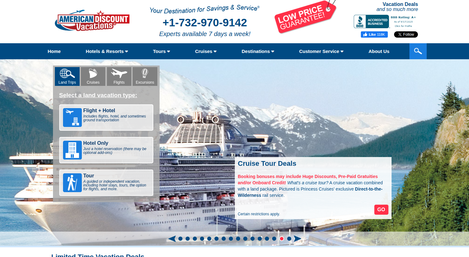 Travel, Cruise & Hotels